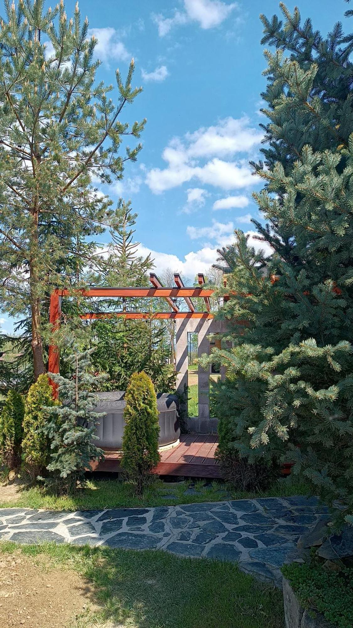 Lux Houses W Domku Tylko Dwa Apartamentyz Jacuzzi Zewnetrznym Gron Bagian luar foto